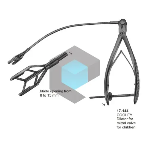 COOLEY Dilator - Dụng cụ nong mạch phẫu thuật bằng thép không gỉ